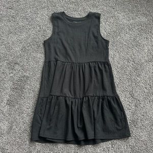 Black forever 21 flowy mini dress